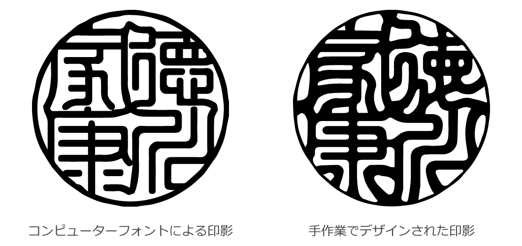 手作業での調整前と調整後の違い